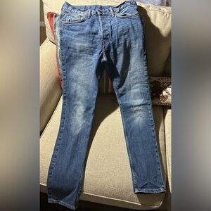 & Denim Slim Coup Etroite Jeans